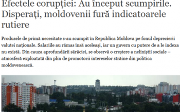 Disperați, moldovenii fură indicatoarele rutiere