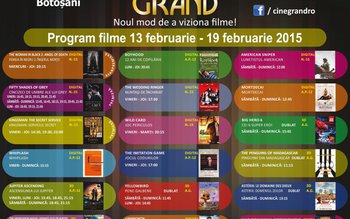 Vezi ce filme vor rula …