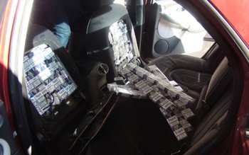 Ţigarete de contrabandă descoperite cu …