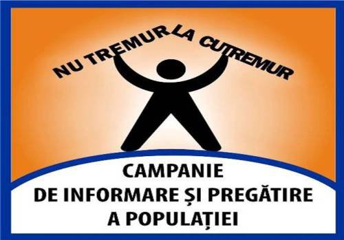 Campania de informare „Nu tremur la cutremur” derulată de  ISU „Nicolae Iorga” la nivelul judeţului Botoşani