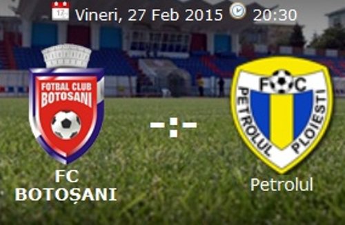 FC Botoșani îi întâlnește vineri pe teren propriu pe cei de la FC Petrolul 