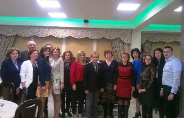 Reuniune a femeilor liberale la Dorohoi, într-un cadru festiv, în prima zi de primăvară - FOTO