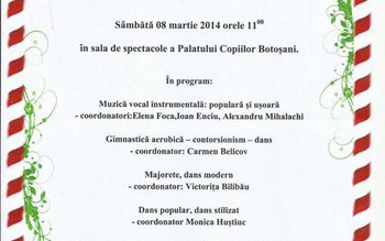 Spectacol omagial „Zâmbet pentru suflet”, …