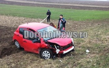 Accident pe DN 29B Dorohoi …