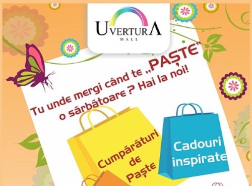 Ce oferte au magazinele din Uvertura Mall pentru Paște?