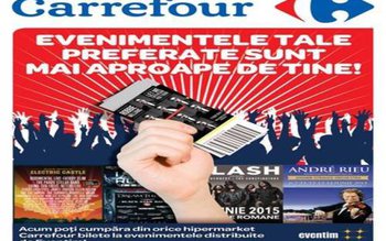 Bilete la evenimentele distribuite de …