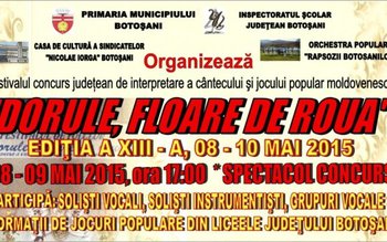 Festivalul concurs judeţean de interpretare …