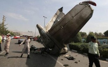 Un avion militar s-a prăbuşit …