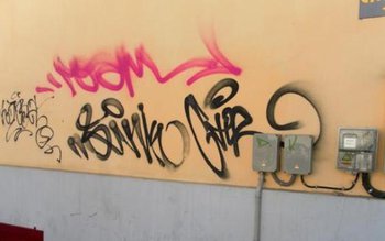 Tineri “artişti” amendaţi pentru că …