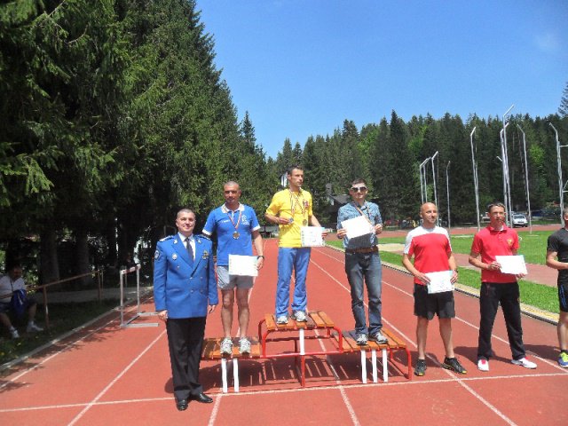 Pompier botoşănean, campion naţional la Cros, la etapa finală a M.A.I.