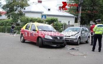 Accident în fața poliției Dorohoi! …
