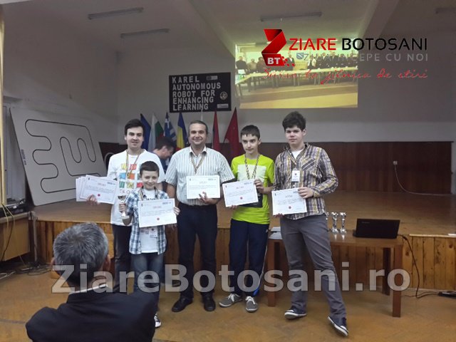 Zece premii I căștigate de Echipa  Palatului Copiilor Botoşani la Trofeul Internațional de Robotică “ROBOTOR” - VIDEO