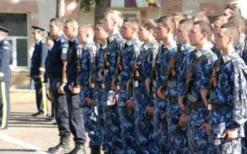 Elevi jandarmi de la Fălticeni …