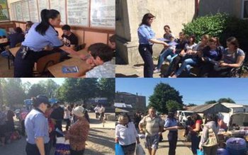 Activităţi de prevenire desfăşurate în …