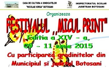 Laureații Festivalului Concurs „MICUL PRINŢ” …