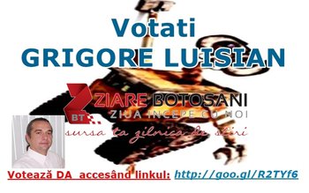 Susțineți învățământul botoșănean!!! Votați profesor …