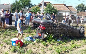 Accident GRAV: Familie din Dorohoi …