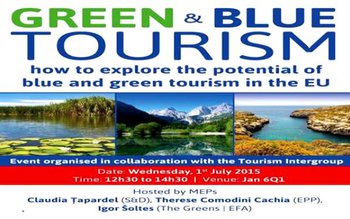 Claudia Ţapardel promovează Delta Dunării …