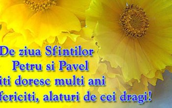 Sfinţii Apostoli Petru şi Pavel. …