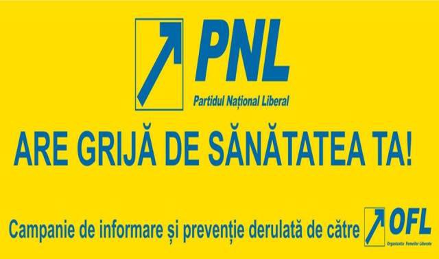 OFL Botoșani demarează campania „PNL are grijă de sănătatea ta”