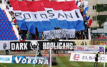 Jandarm botoșănean la meciul Legia …