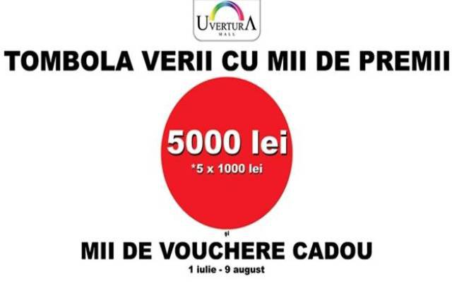 Un week-end plin de umor, divertisment, culoare, artă, frumuseţe și shopping, vă așteaptă la Uvertura Mall