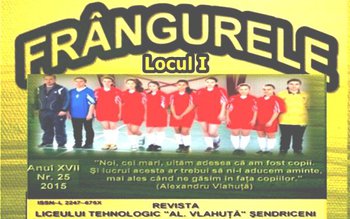 Liceului Tehnologic „Al. Vlahuță” Șendriceni …