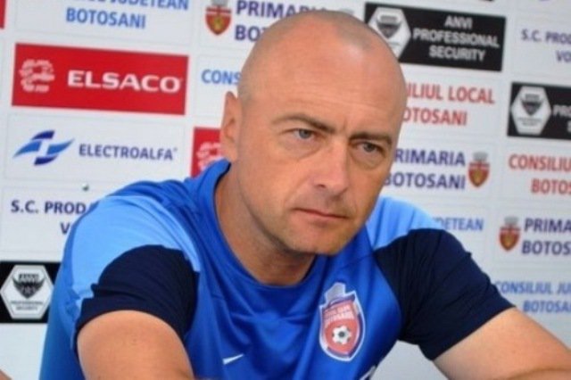 Antrenorul FC Botoșani, Leo Grozavu: Îmi doresc enorm de mult să trecem de Legia Varșovia