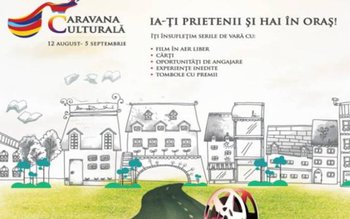 Caravana care aduce CULTURALA la …