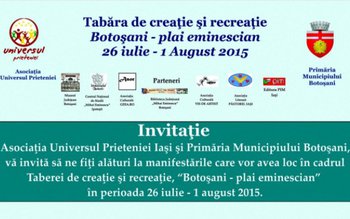 Tabăra de creaţie şi recreaţie …