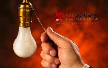 Atenție botoșăneni! Se oprește alimentarea …