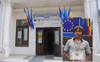 Elevul Ștefan Bălăucă s-a calificat …