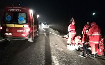 A evitat impactul cu o …