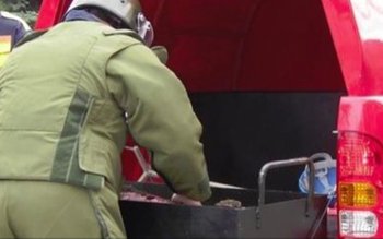 Intervenție a pirotehniștilor la Orăşeni …