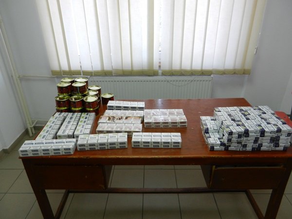 Mărfuri de contrabandă confiscate de jandarmii botoşăneni