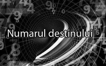 Ce spune numărul destinului tău …