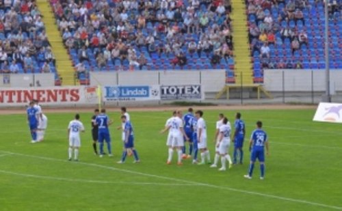 FC Botoșani a pierdut cu scorul de 2-0 meciul cu Pandurii Târgu Jiu