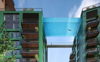 Proiect îndrăzneț: Piscină construită la …