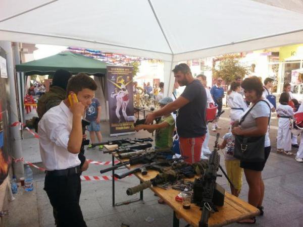 Prezentare Airsoft la Summer Fest Botoșani