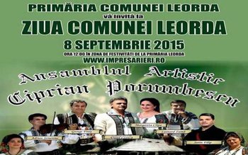 Ziua comunei Leorda. Vezi programul …