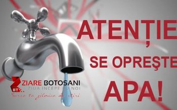 Nova Apaserv anunță întreruperea apei …