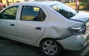 Un vitezoman a făcut accident …