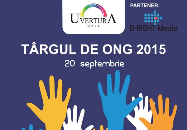 ONG-urile şi voluntarii din Botoşani ies la târg la Uvertura Mall