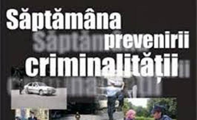„Săptămâna prevenirii criminalităţii” la Școala Gimnazială nr.2 Botoșani