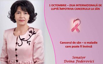 Senator Doina Federovici: Cancerul la …