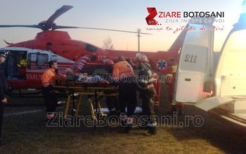 Elicopter SMURD chemat la Dorohoi …