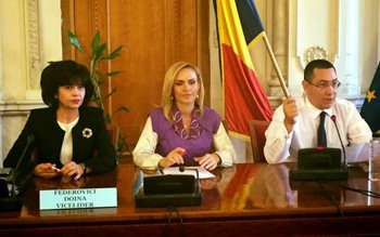 Senatorul Doina Federovici: Și a …