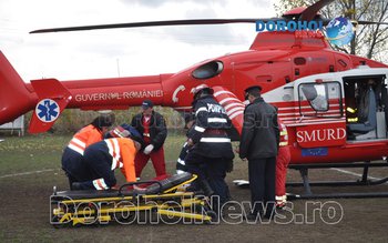 Elicopter SMURD chemat la Dorohoi …