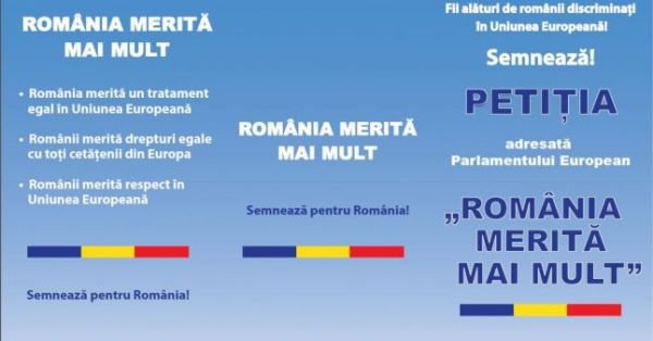 Petiția botoșănenilor:„România merită mai mult”, intră în investigații suplimentare în Parlamentul European