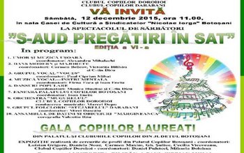 Spectacol de sărbători „S-aud pregătiri …